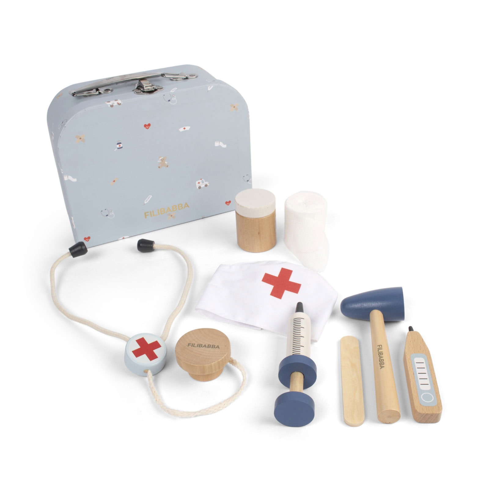 Play set - Little Doctor, wooden toys