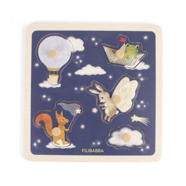 Wooden sensory puzzle - Little Adventurers