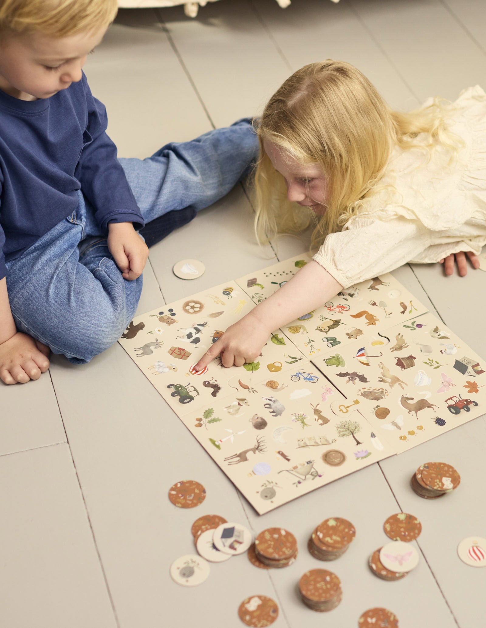 Who finds it first? Board game