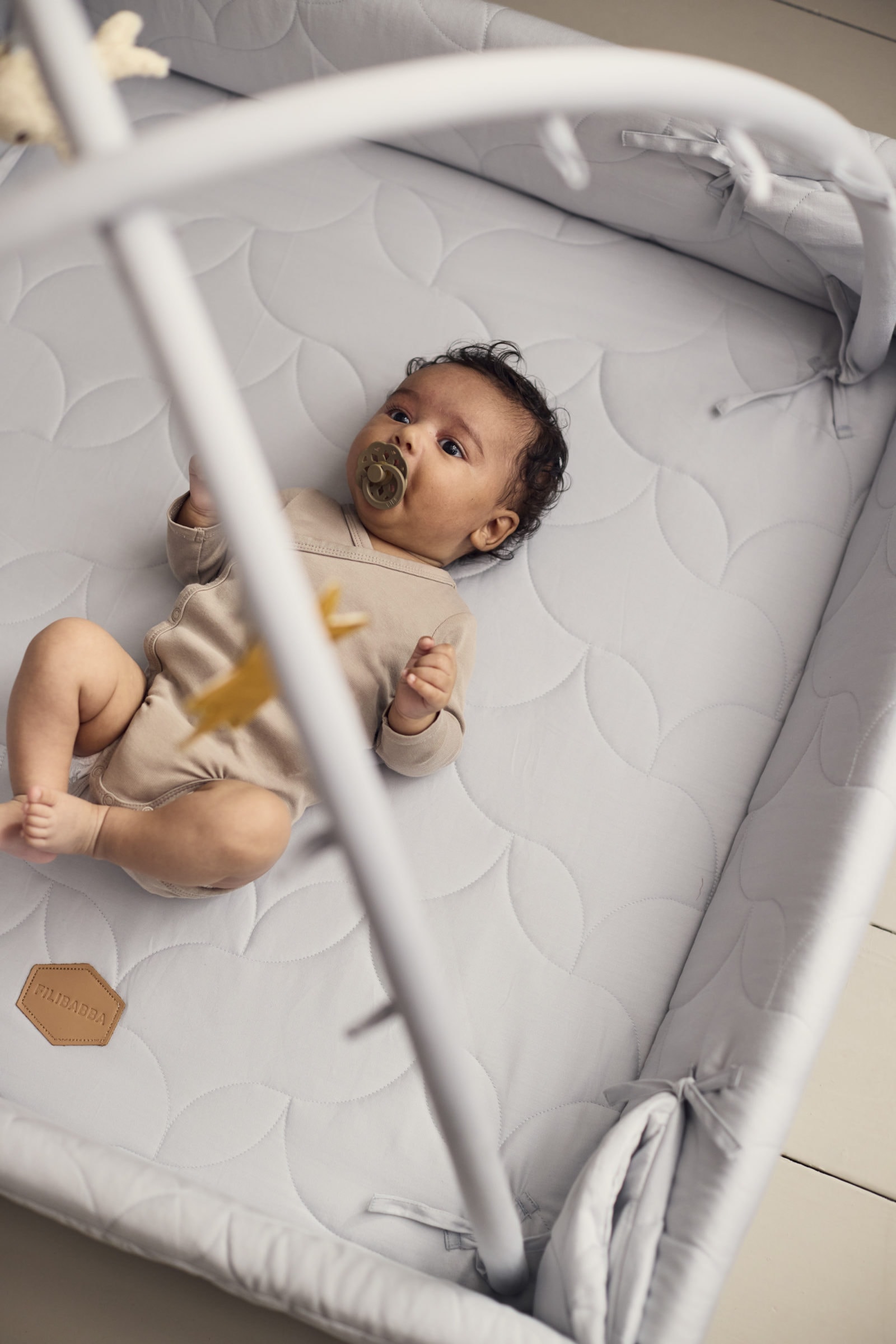 Activity nest - Soft quilt - Pearl Blue