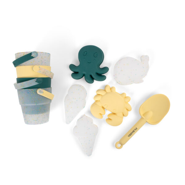 Silikone strandsæt – Konfetti