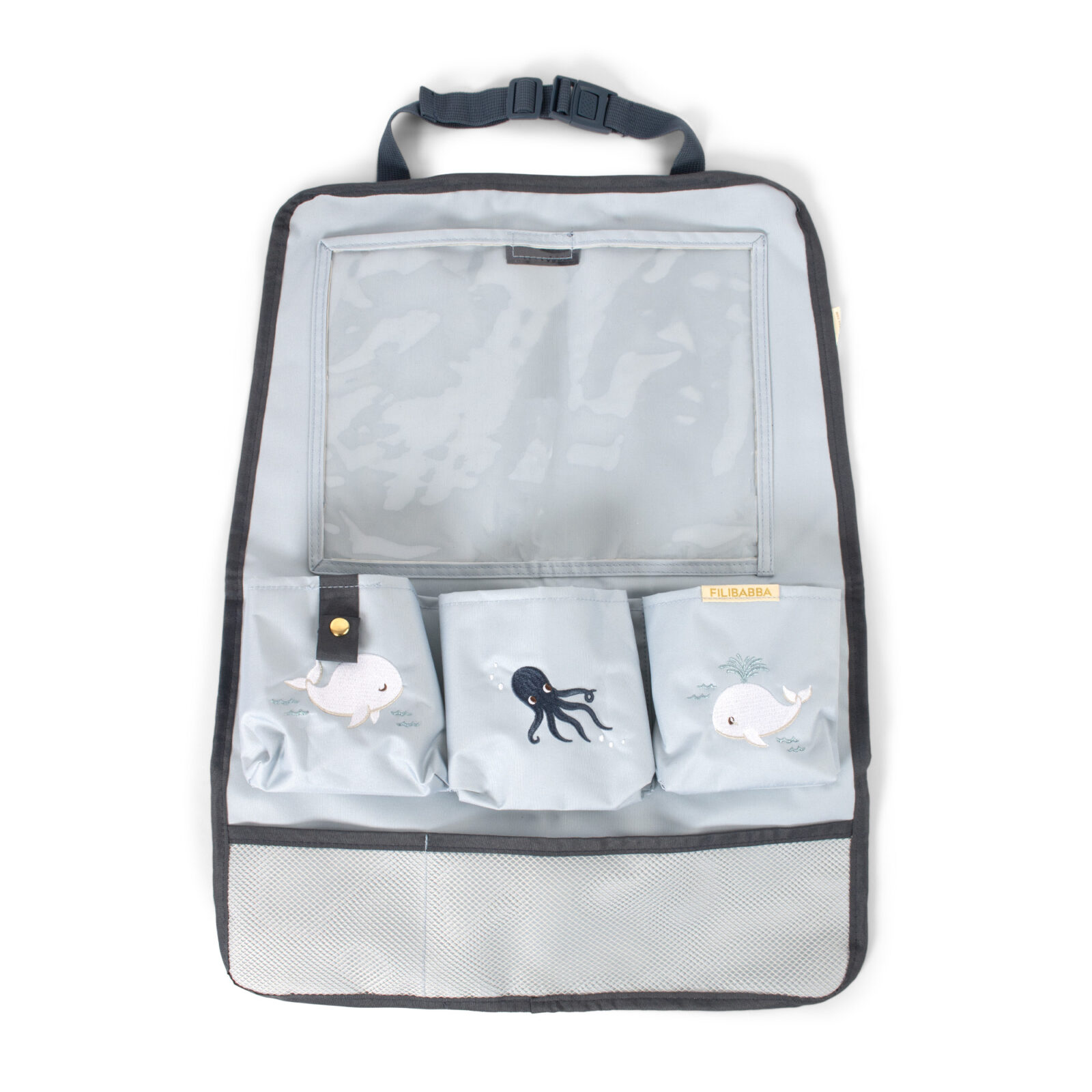 Organizer til ryglænet – Christian's Whale Tales