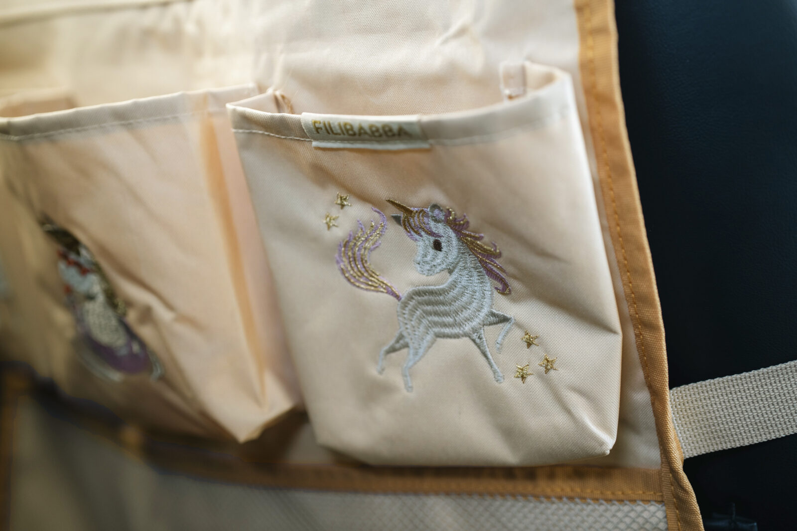 Organizer für die Rückenlehne – Unicorn Shores