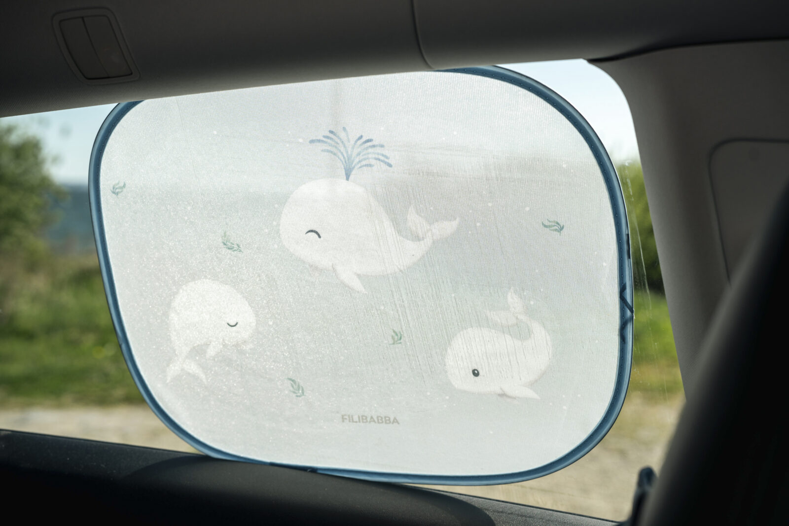 Solskærme til bilen 2-pak – Christian's Whale Tales