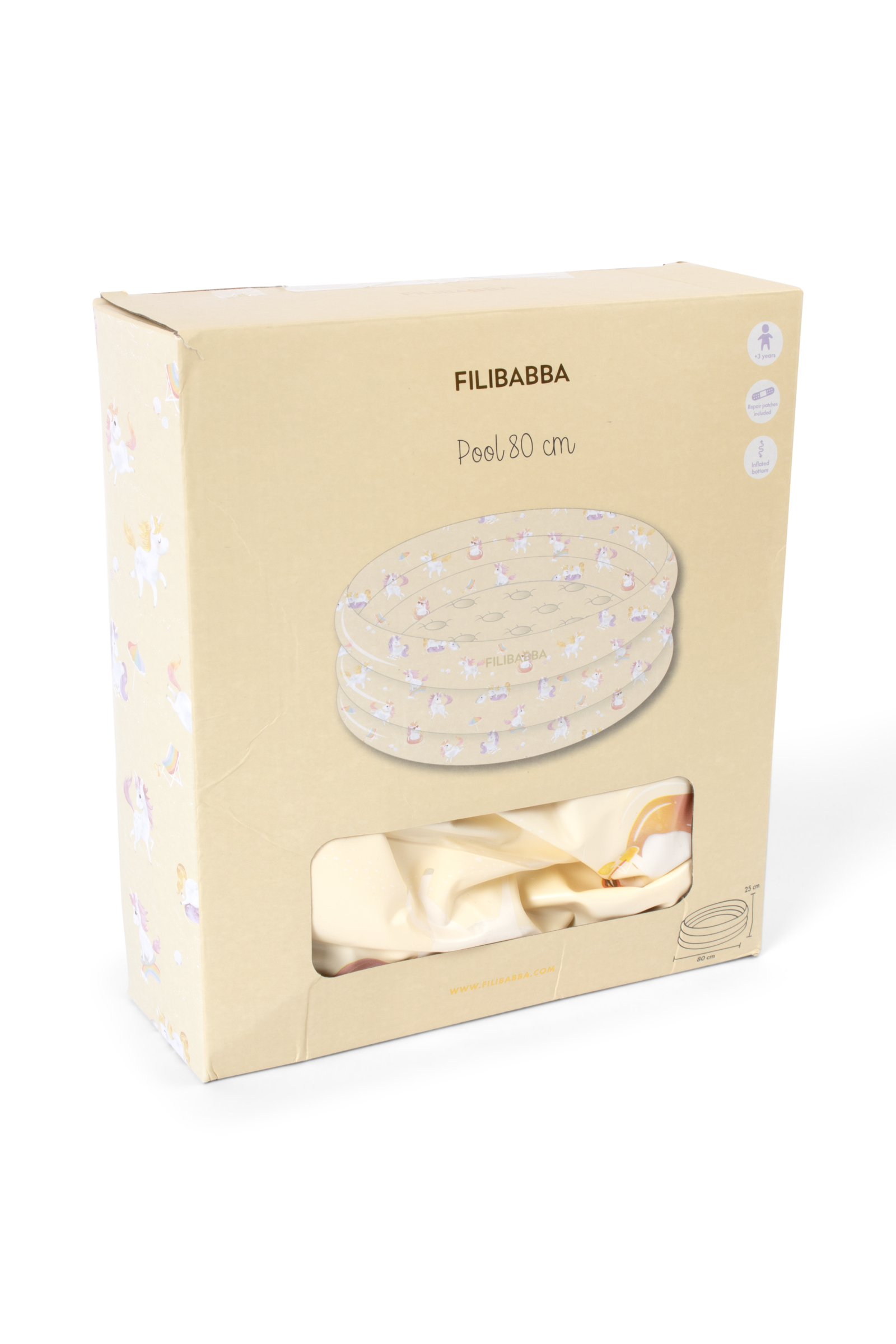 Planschbecken 80 cm Alfie – Unicorn Shores