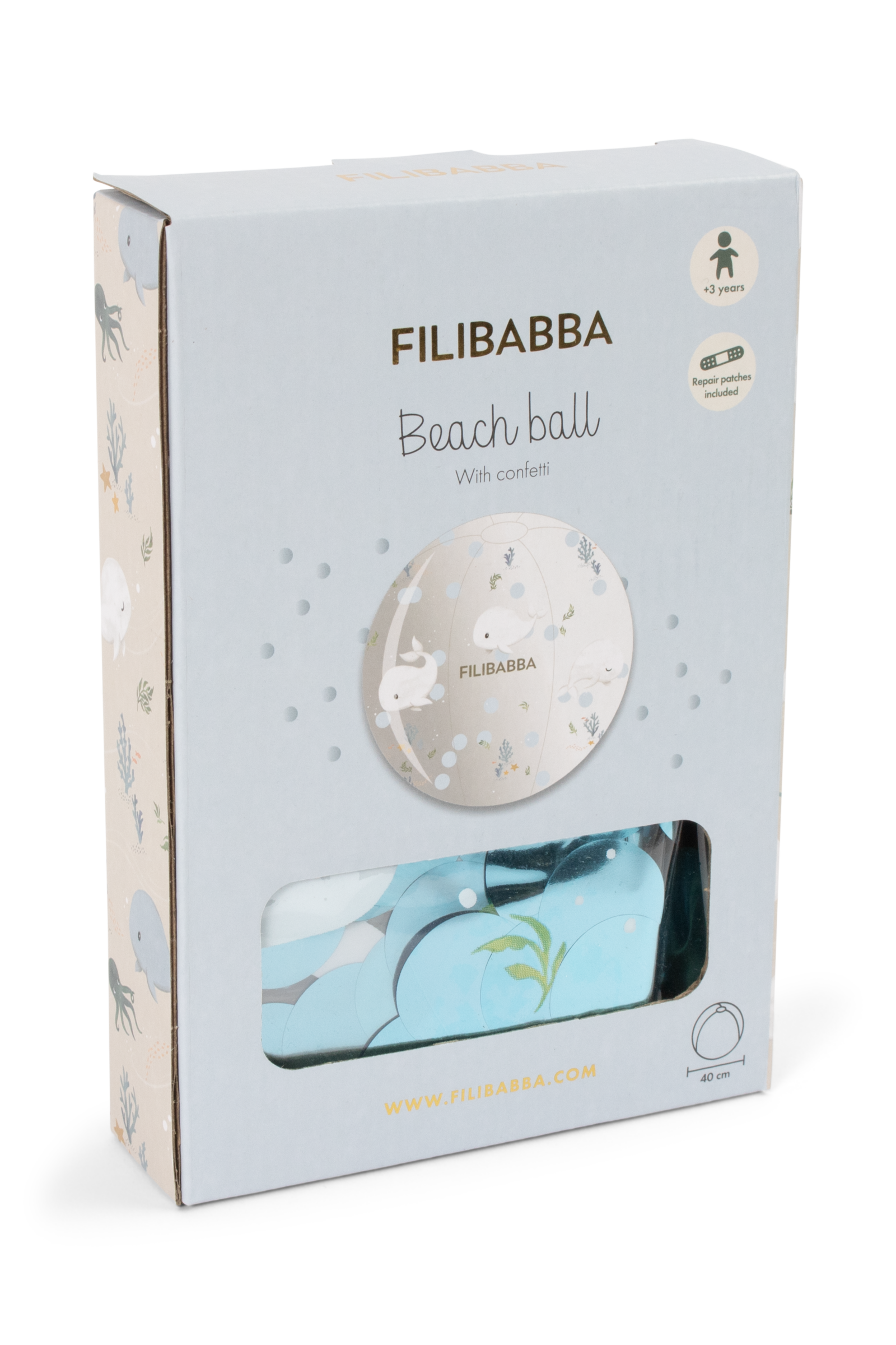 Badebold Alfie – Christian's Whale Tales Konfetti