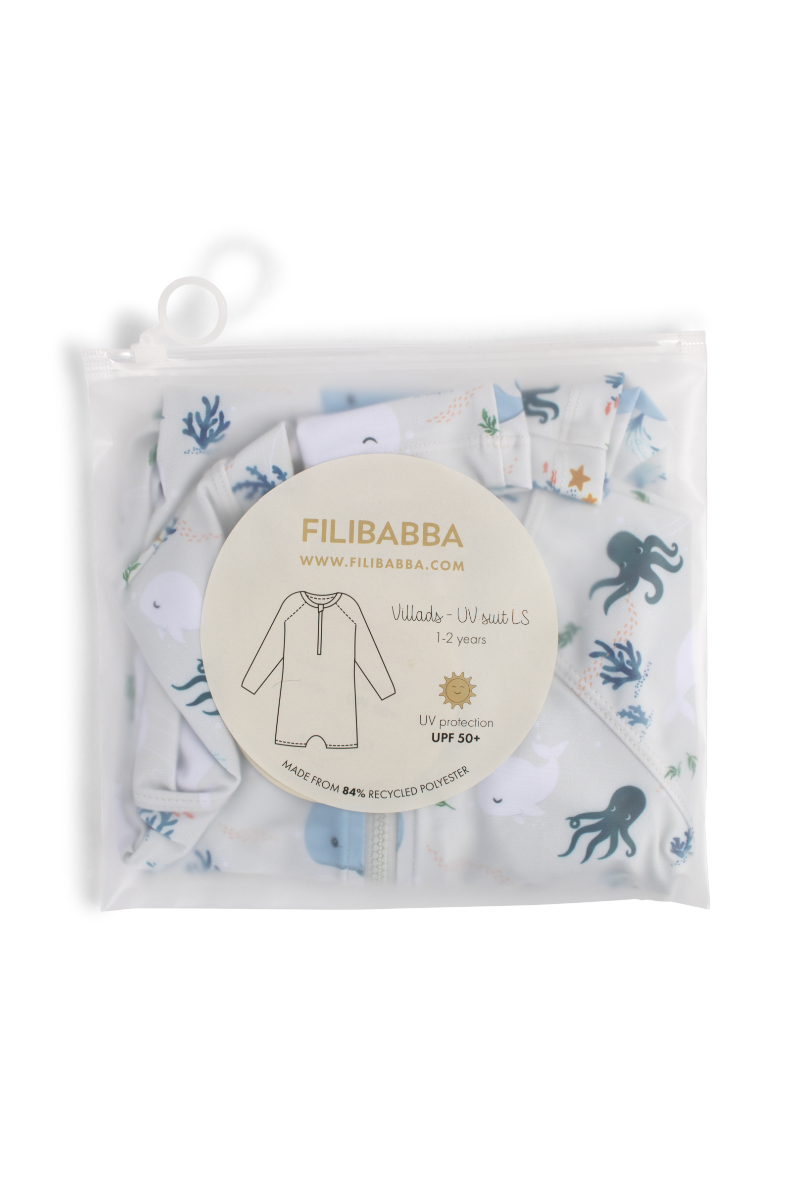 Villads – UV-dragt 1-2 år – Christian's Whale Tales