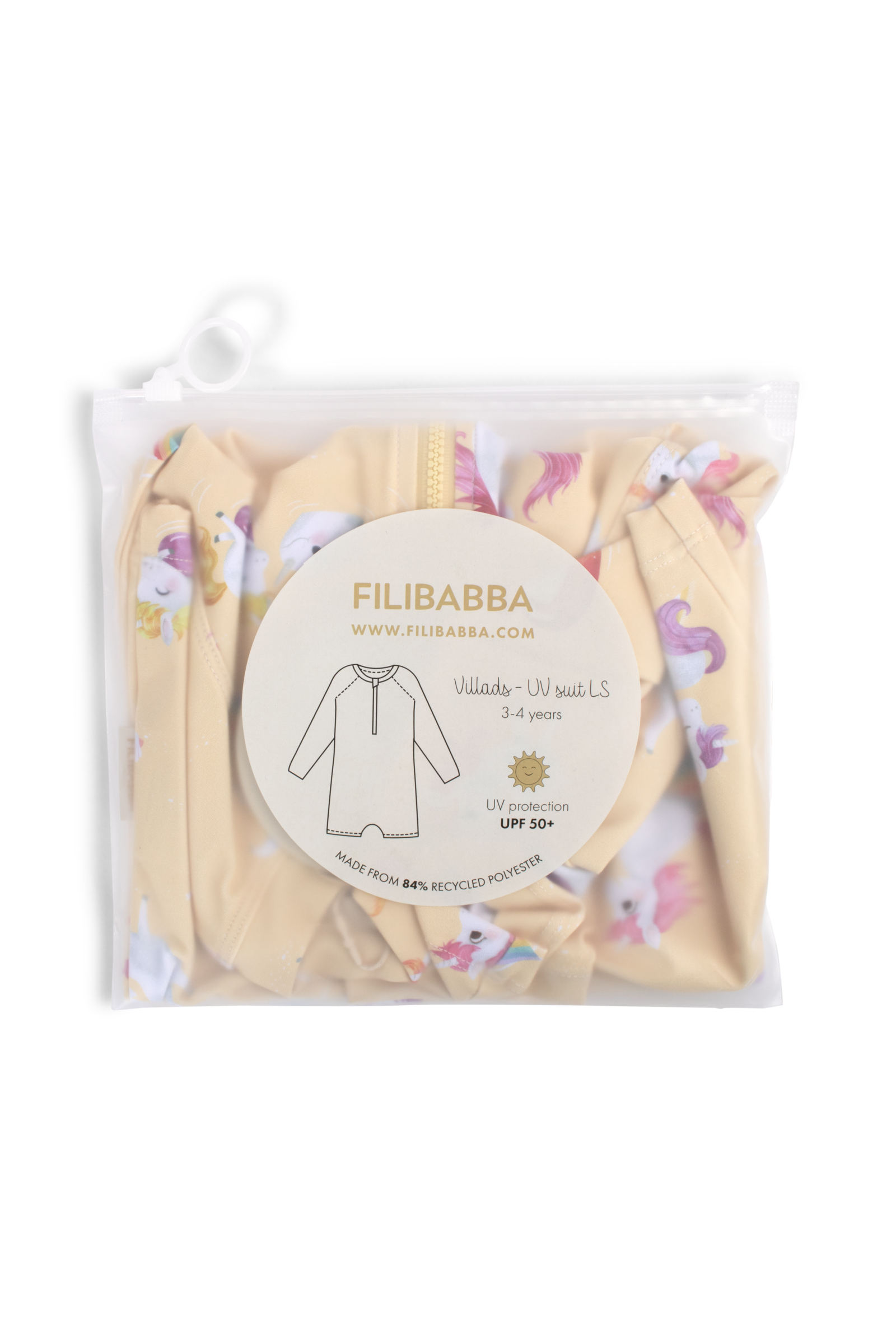 Villads – UV-Schwimmanzug 3-4 Jahre – Unicorn Shores