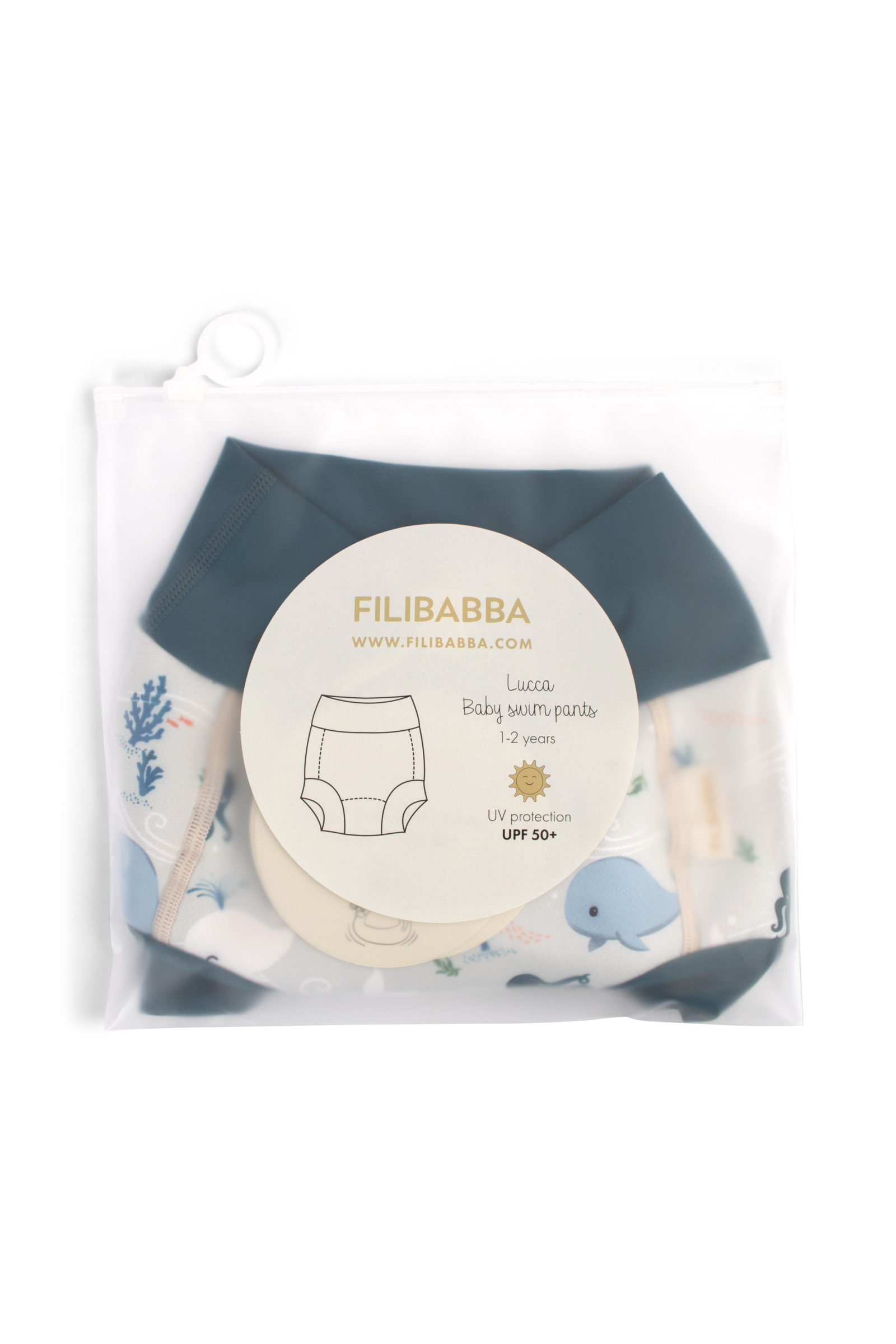 Lucca – Blebadebukser 1-2 år – Christian's Whale Tales