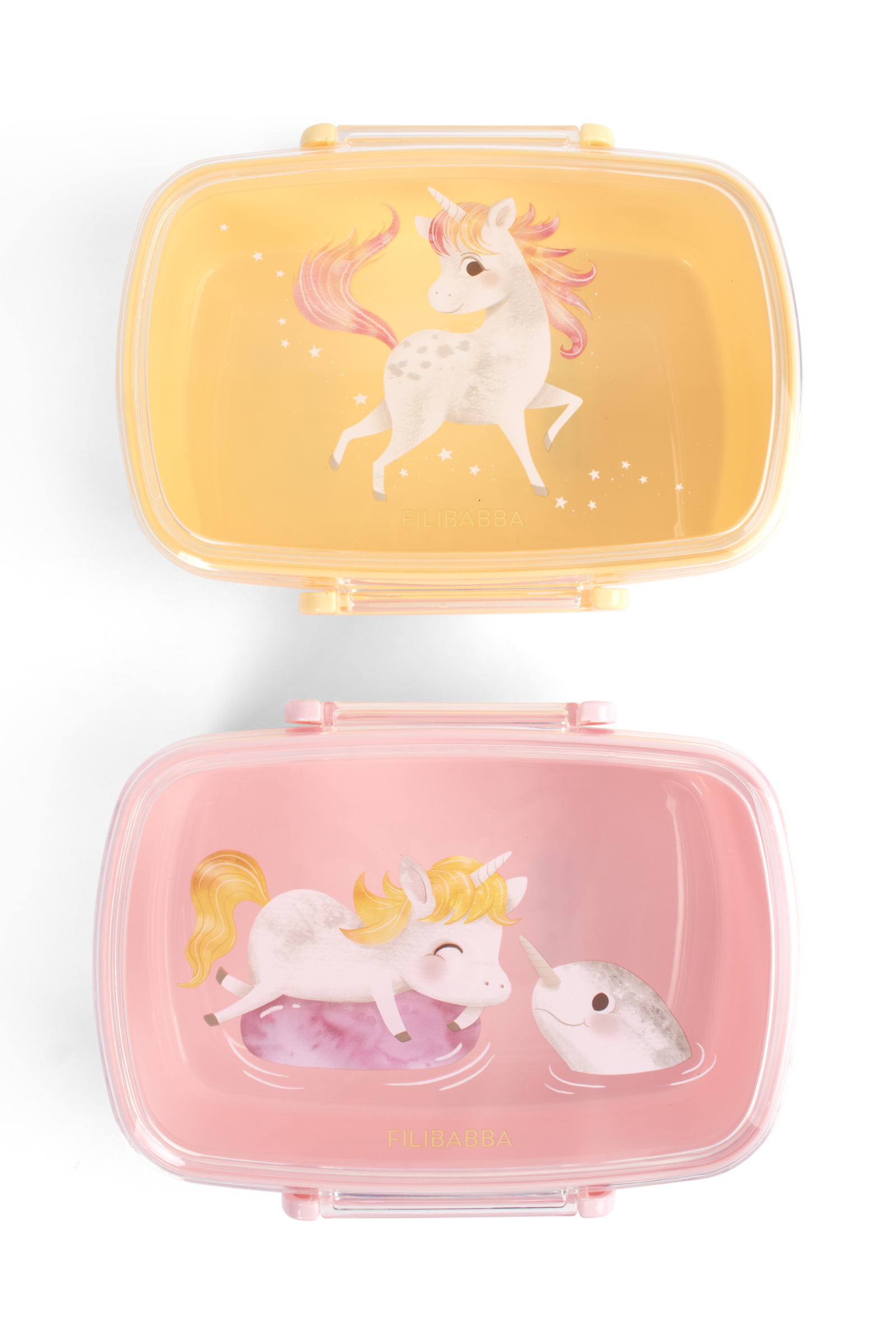 Lunch boxes – 2-pack – Unicorn Shores