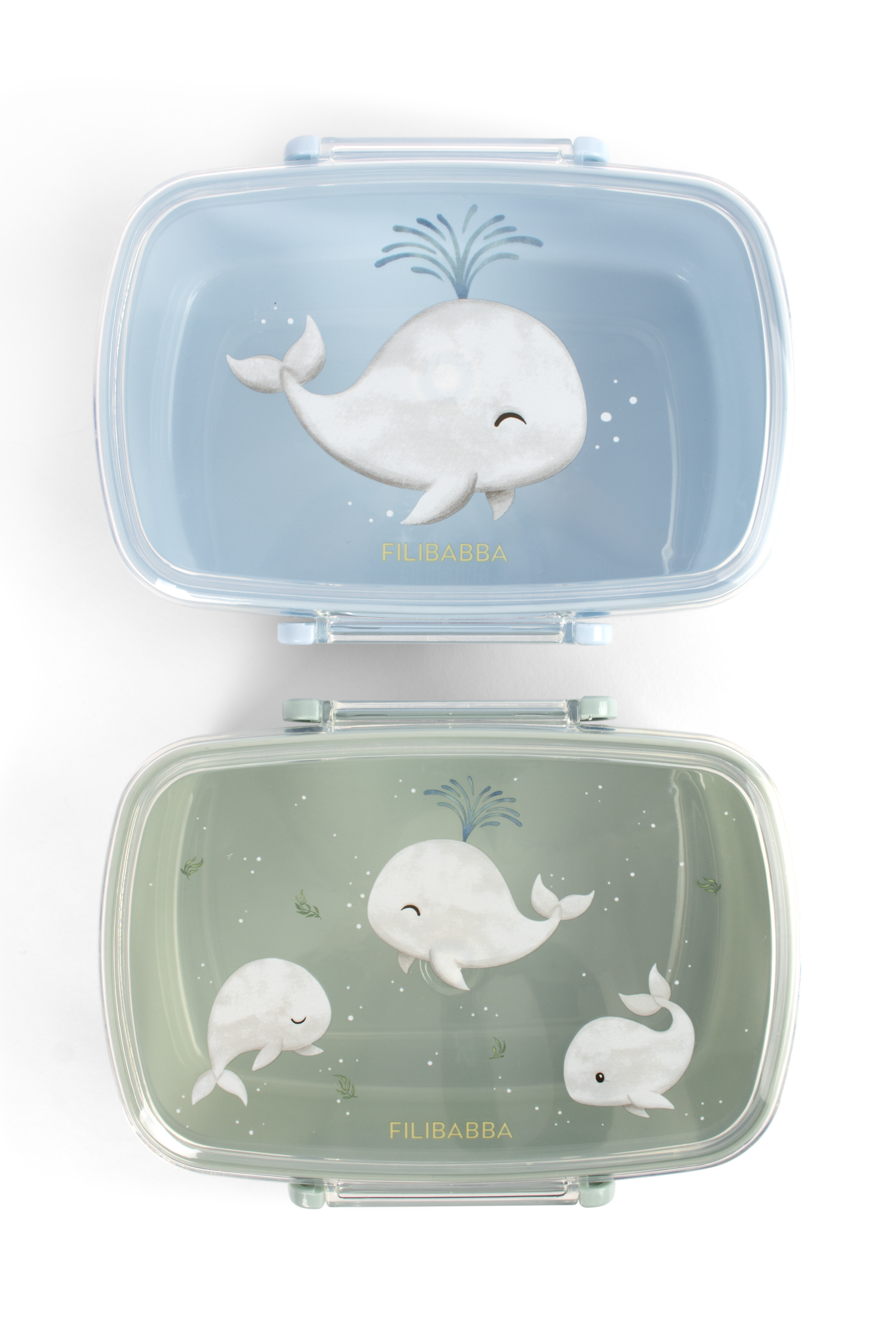 Lunch boxes – 2-pack – Christian's Whale Tales