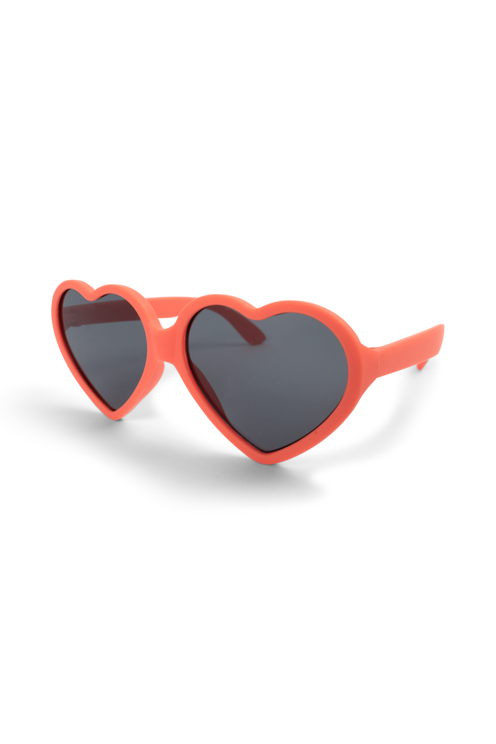 Kids sunglasses in recycled plastic 1-3 years – Heart – Warm Red