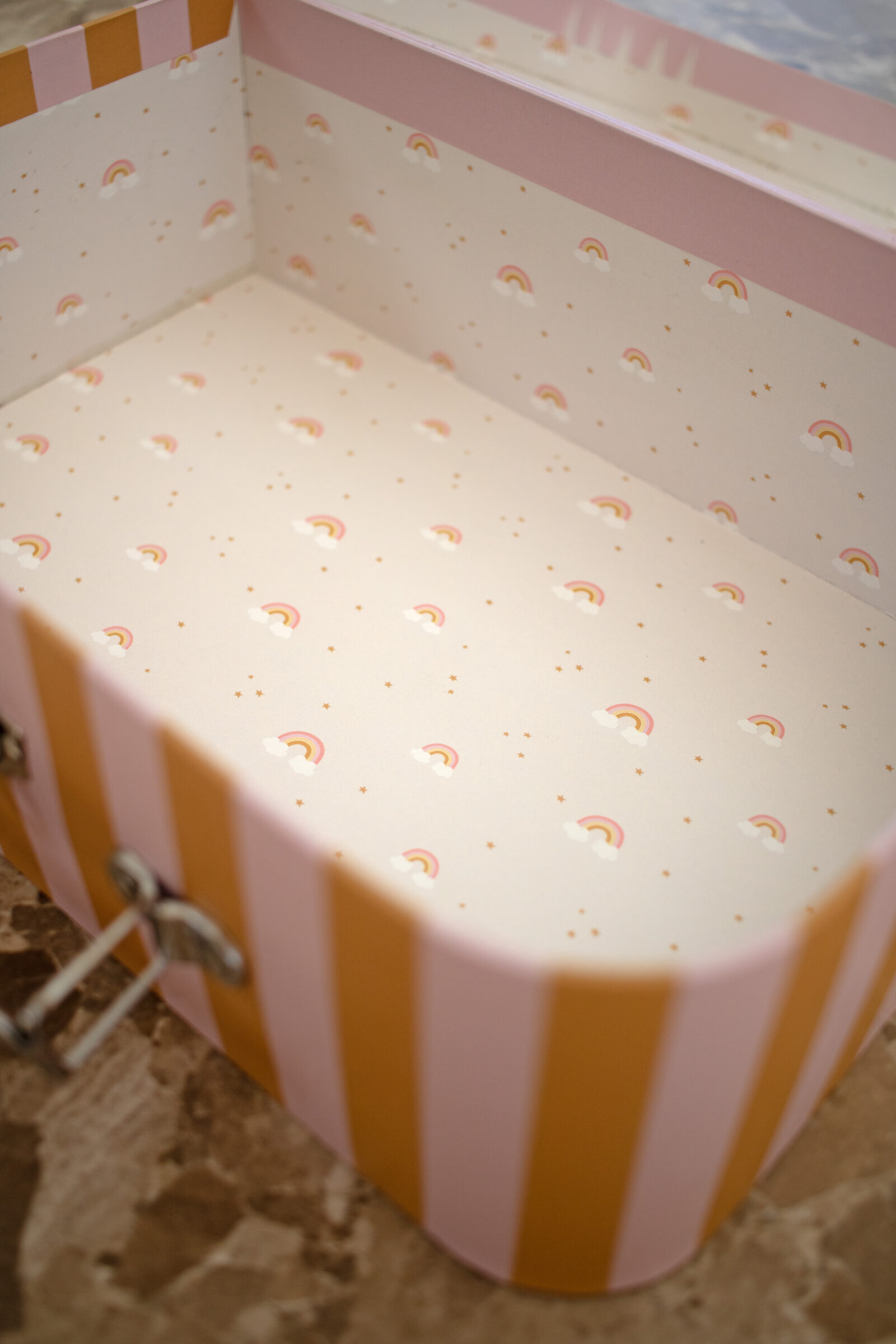 Suitcase set for play and storage – 2-pack – Unicorn Shores