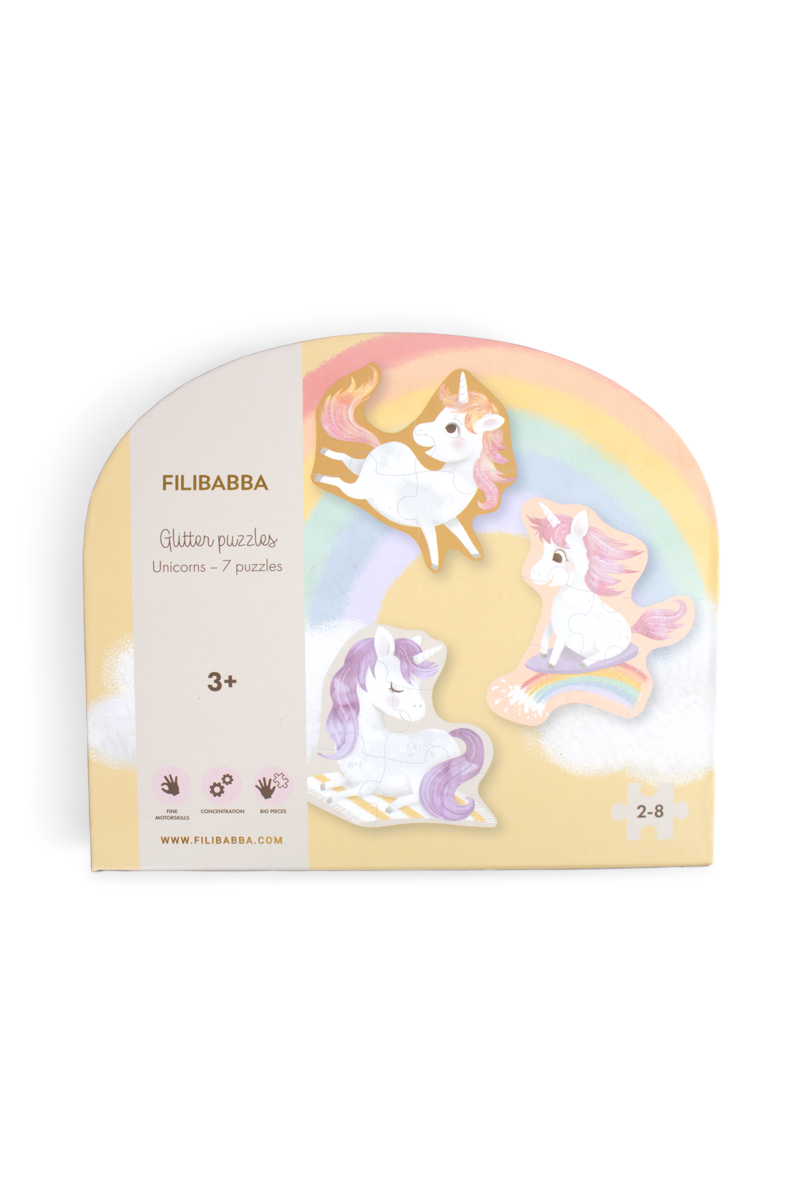 Set of 7 puzzles - Unicorn Shores