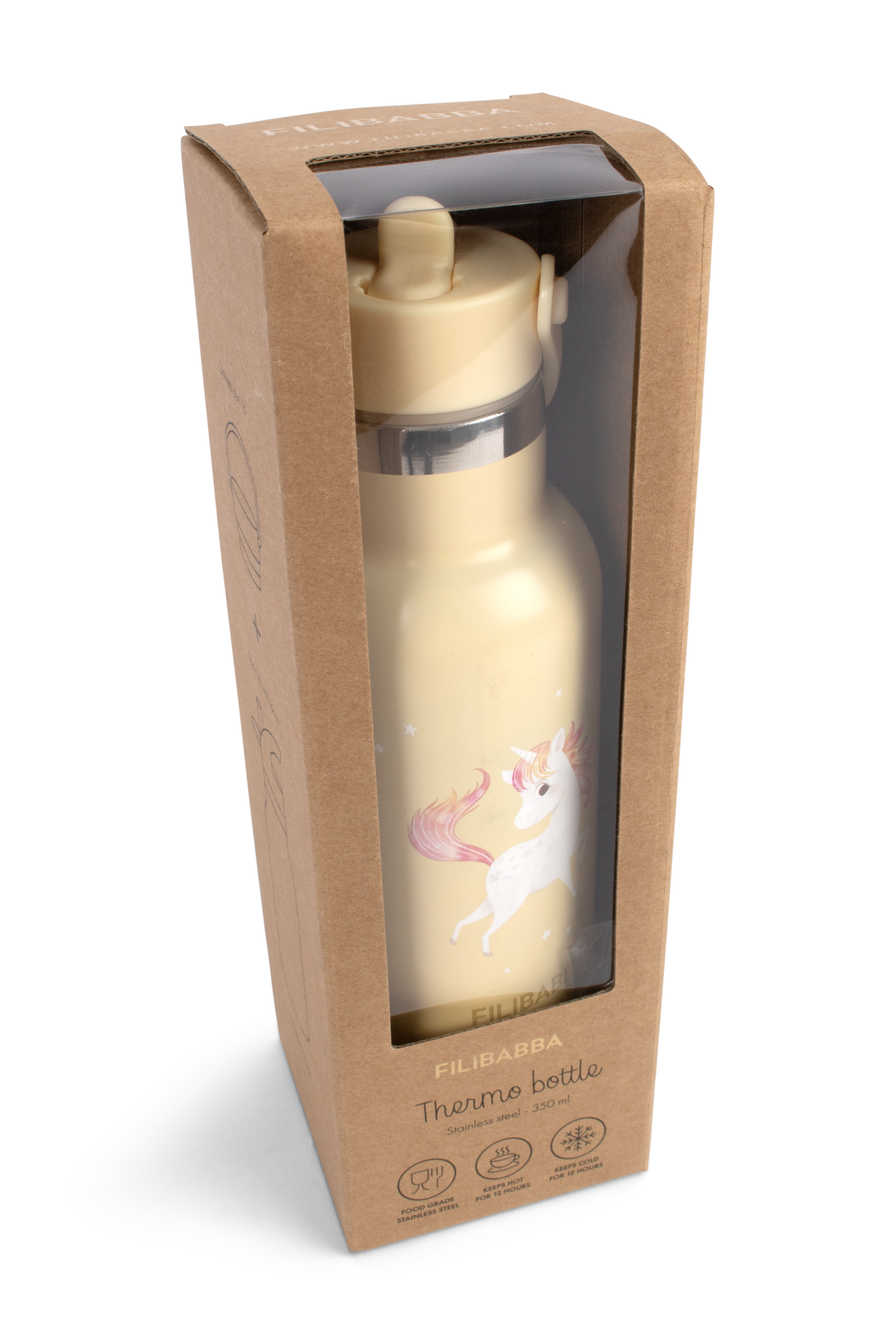 Stainless steel water bottle - Unicorn Shore