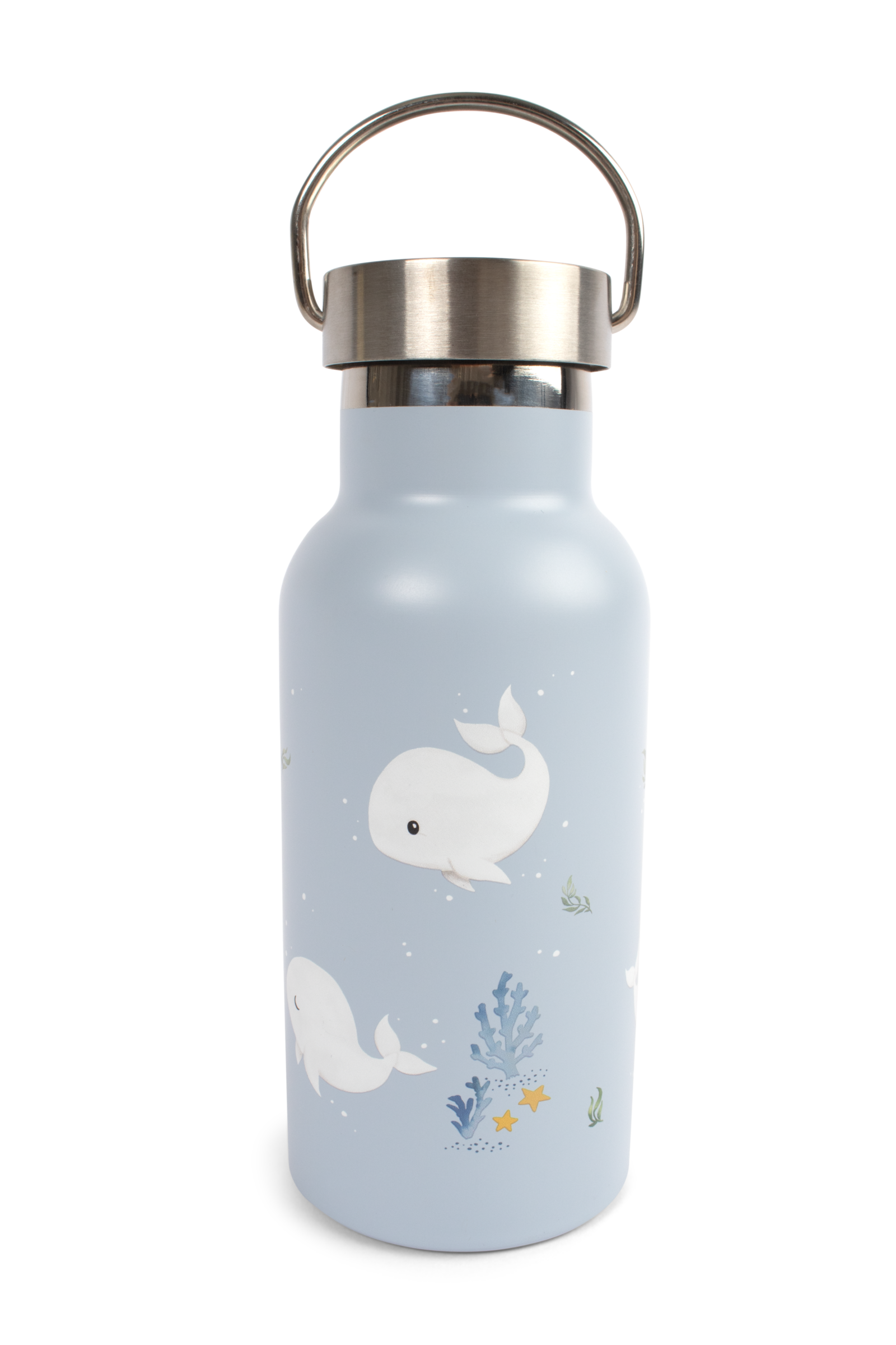 Stainless steel water bottle - Christian's Whale Tales